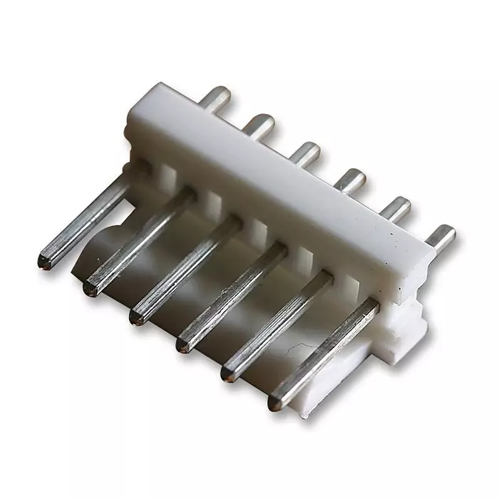 AMP - TE CONNECTIVITY HEADER, VERTICAL, 0.1", 6WAY, 640456-6 (Pack 10)