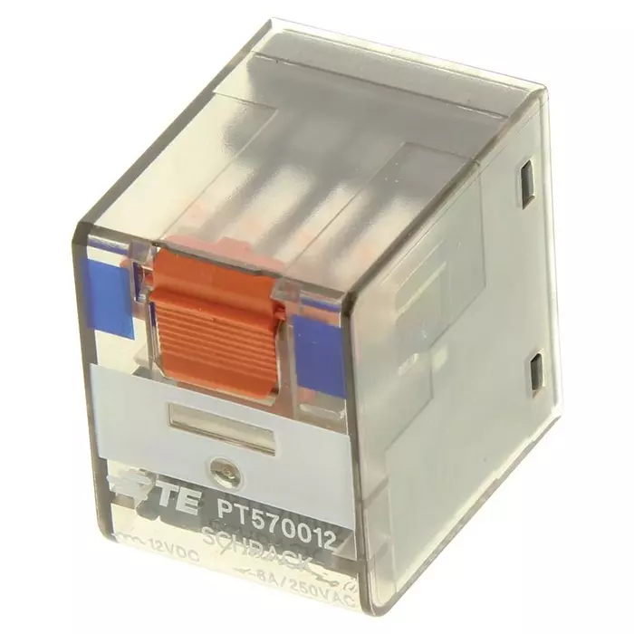 SCHRACK - TE CONNECTIVITY RELAY, 4PDT, 240VAC, 6A, PT570012