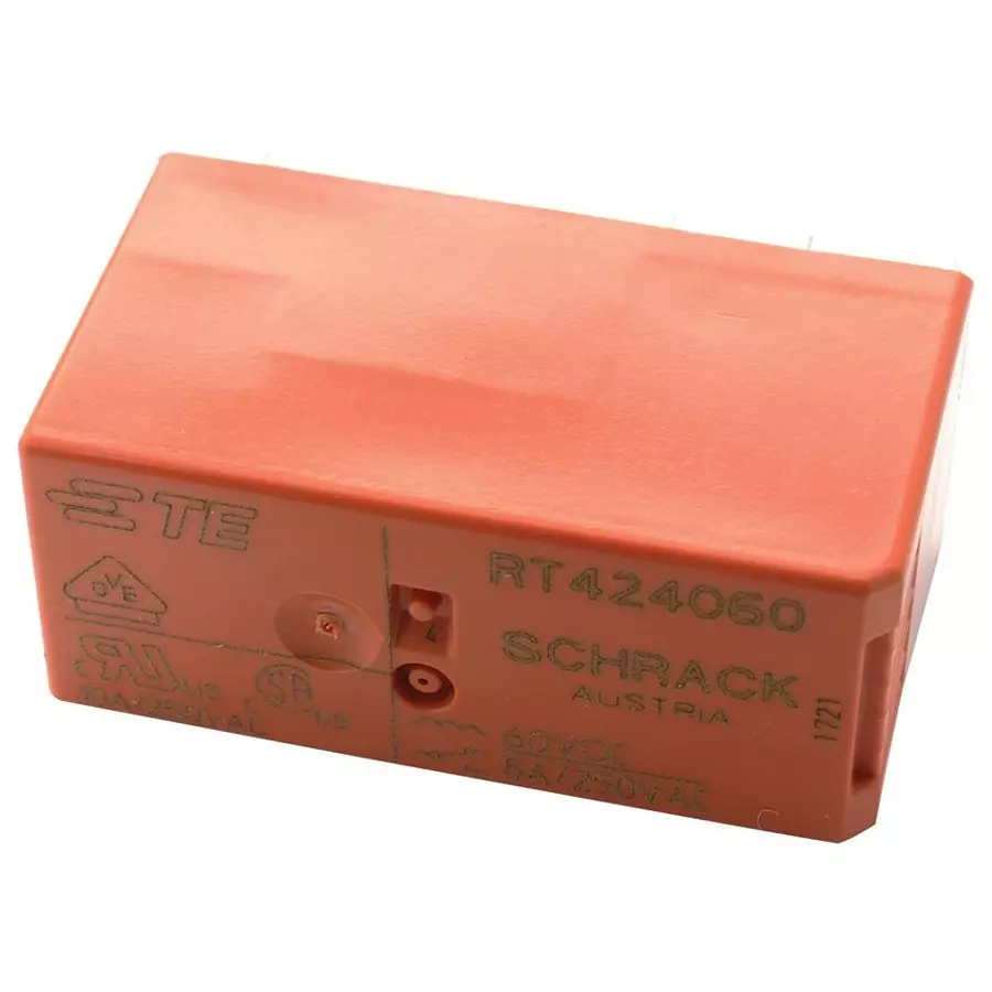 SCHRACK - TE CONNECTIVITY POWER RELAY, DPDT, 8A, 250VAC, TH, 7-1393243-3