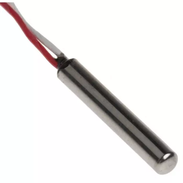RS Pro PT1000 RTD Sensor 4 mm Dia 25 mm Long 2 Wire Probe Class B +200 °C Max