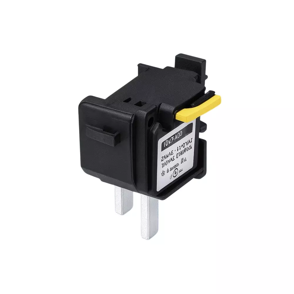 Anchor UNO Combination Switch 250 AF Frame Rating Right Side - AUX+ALR-R Black, 98595