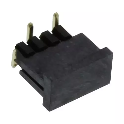 MULTICOMP PRO Pin Headers CONNECTOR, HEADER, 4POS, 1ROW, 1.27MM, MC-HVS1-S04-G (Pack of 5)