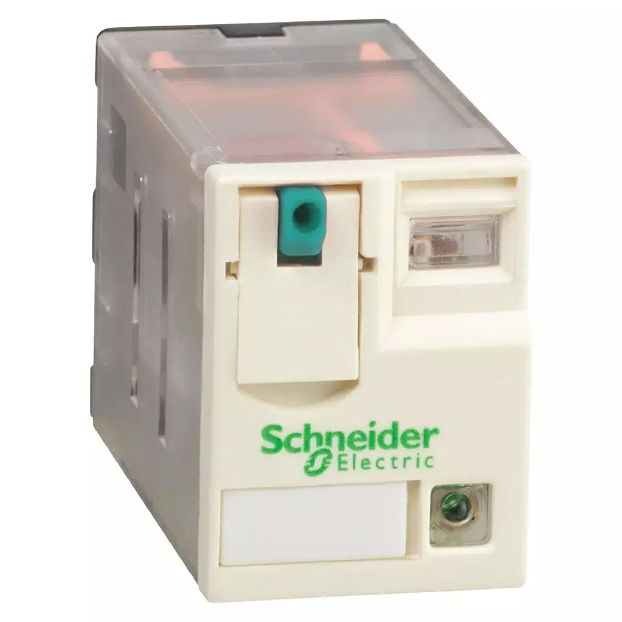 SCHNEIDER ELECTRIC Power Relays RELAY, 125VDC, 6A, 4PDT, SOCKET, RXM4AB2GD