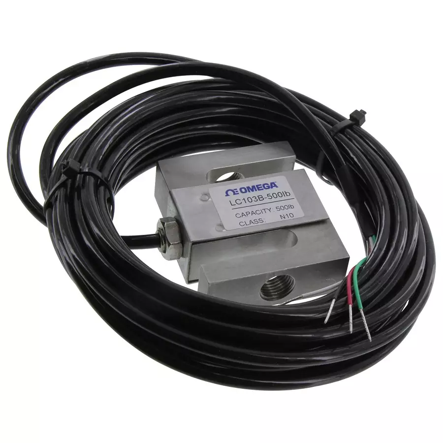 Omega S Beam Load Cell, 500Lb, 12Vdc, LC103B-500