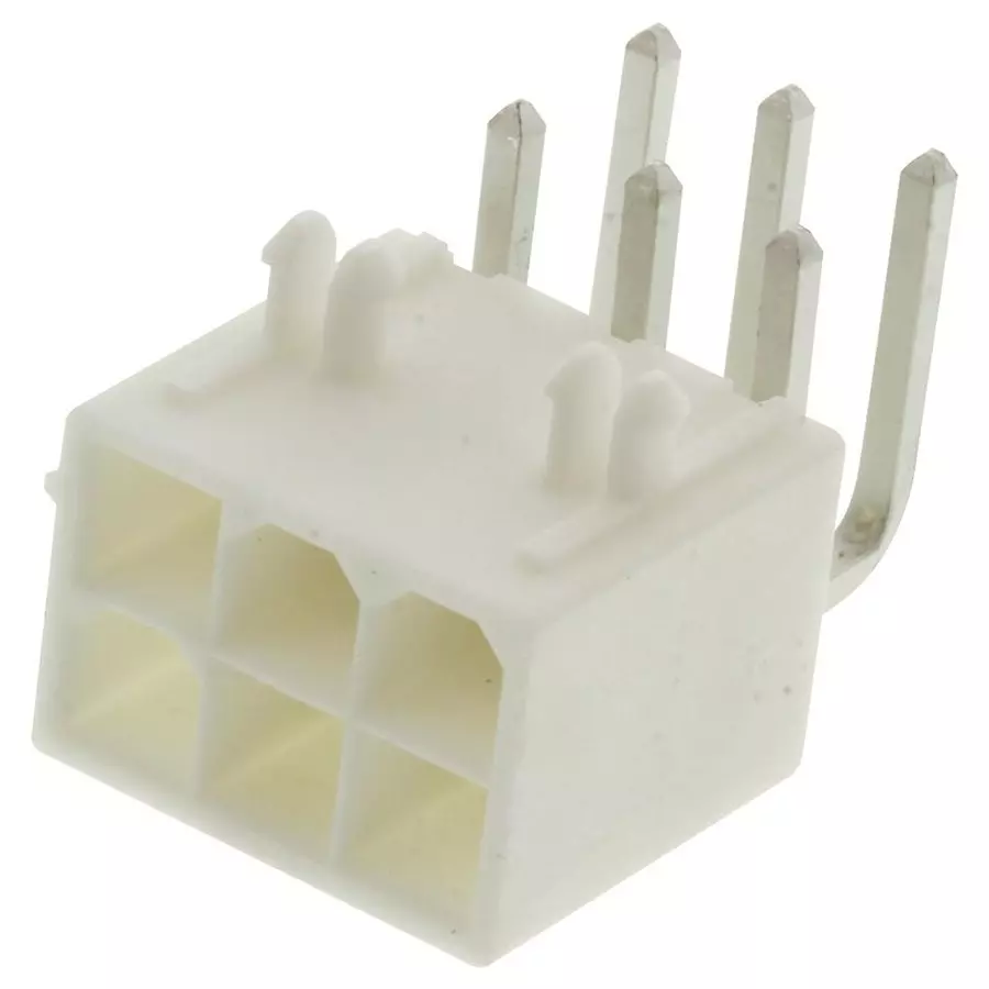 MOLEX Pin Headers CONNECTOR, HEADER, 6POS, 2ROW, 4.2MM 39-30-0060 (Pack of 5)