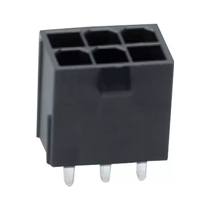 MOLEX Pin Headers CONNECTOR, HEADER, 4POS, 2ROW, 4.2MM 172447-0204 (Pack of 5)