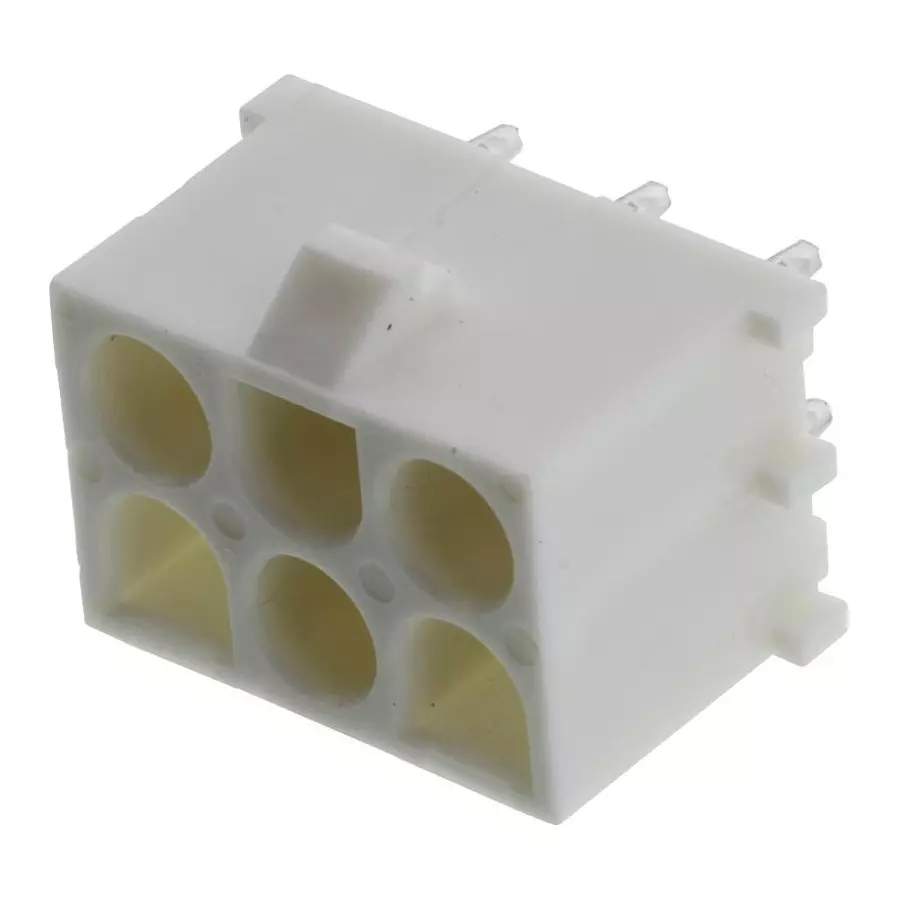 MOLEX Pin Headers WTB CONN, HEADER, 6POS, 2ROW, 6.35MM 43255-0083 (Pack of 5)