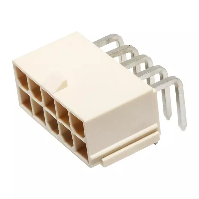 MOLEX Pin Headers CONNECTOR, HEADER, 10POS, 2ROW, 4.2MM 87427-1002 (Pack of 5)