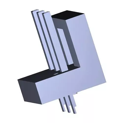 MOLEX Pin Headers L1NK 396 UNSHROUDED HDR ASSY WITH PEG -1 207478-1003 (Pack of 5)