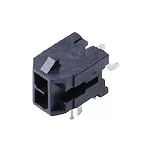 MOLEX Pin Headers CONN, HEADER, R/A, 2POS, 2ROW, 3MM 218216-0210