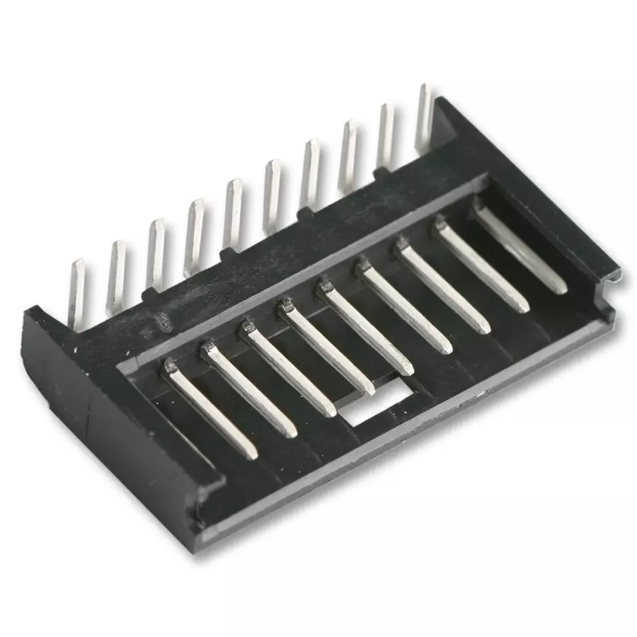 AMP - TE CONNECTIVITY HEADER, SHROUDED, R/A, 8WAY, 280380-1