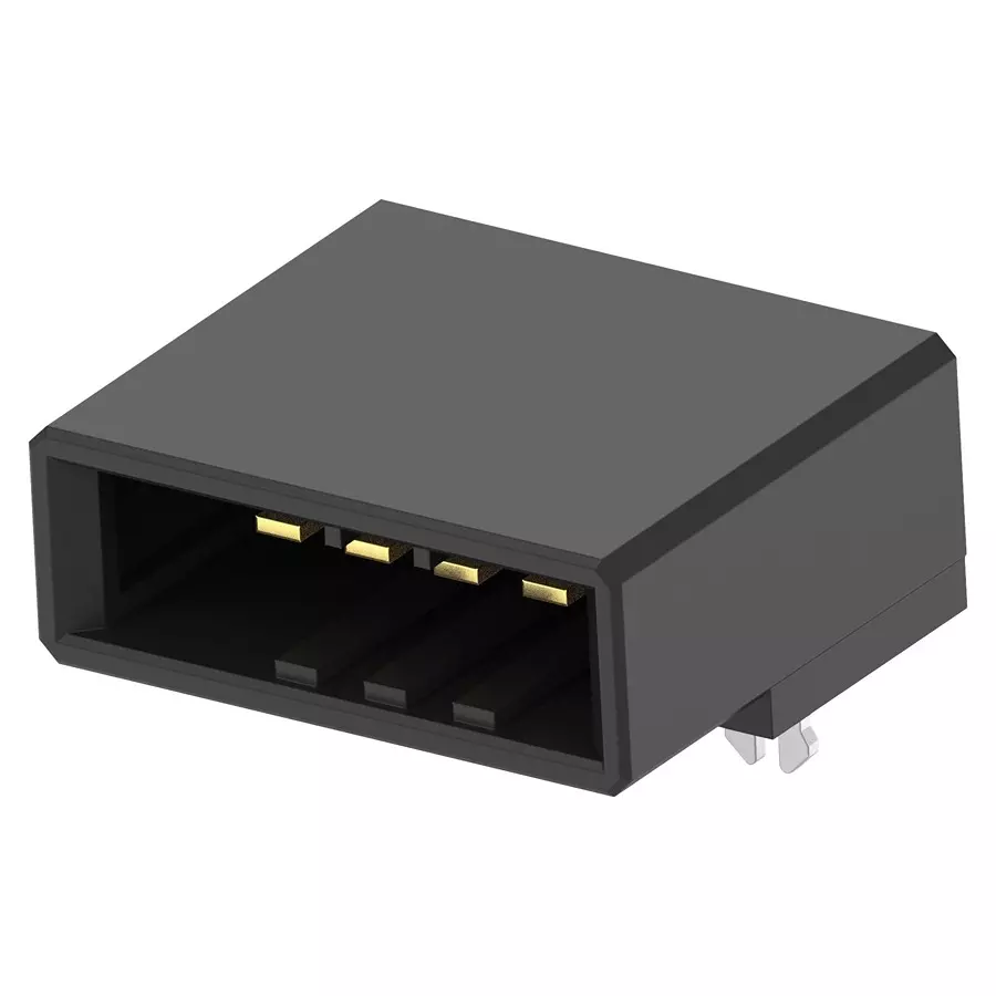 AMP - TE CONNECTIVITY WTB CONN, HEADER, 4POS, 1ROW, 3.81MM, 1-178294-2