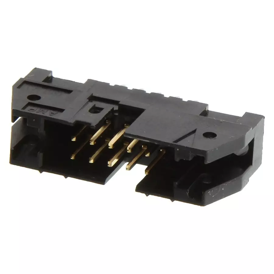 AMP - TE CONNECTIVITY WTB CONN, HEADER, 10POS, 2ROW, 2.54MM, 1658694-6