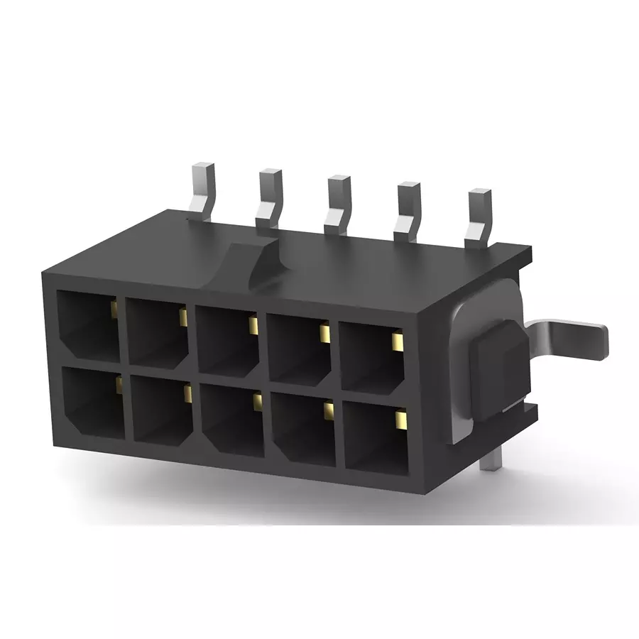 AMP - TE CONNECTIVITY WTB CONN, HEADER, 10POS, 2ROW, 3MM, 4-794638-0