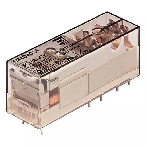 SCHRACK - TE CONNECTIVITY POWER RELAY, 3PST-NO/SPST-NC, 8A, 250VAC, SR4M4110