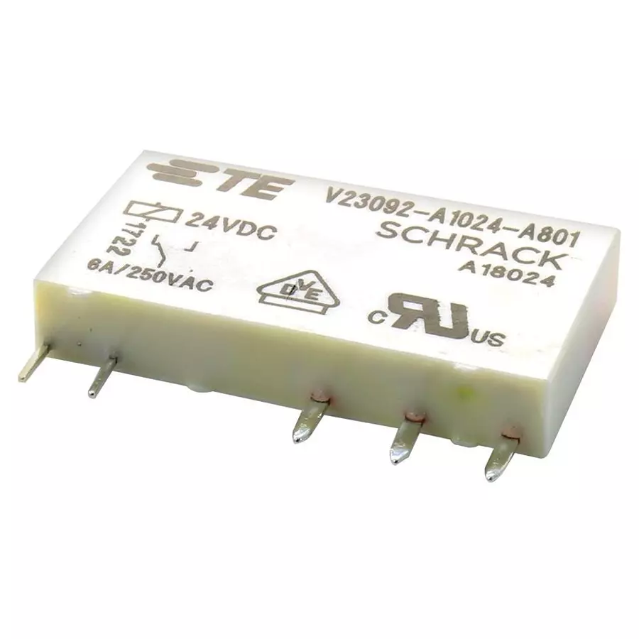 SCHRACK - TE CONNECTIVITY POWER RELAY, SPDT, 6A, 250VAC, TH, 3-1393236-0