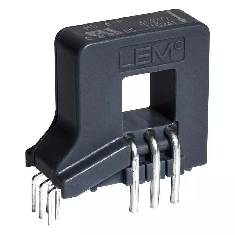 LEM CURRENT SENSOR, 6A, 3.14VDC-3.46VDC, HO 6-P/SP33