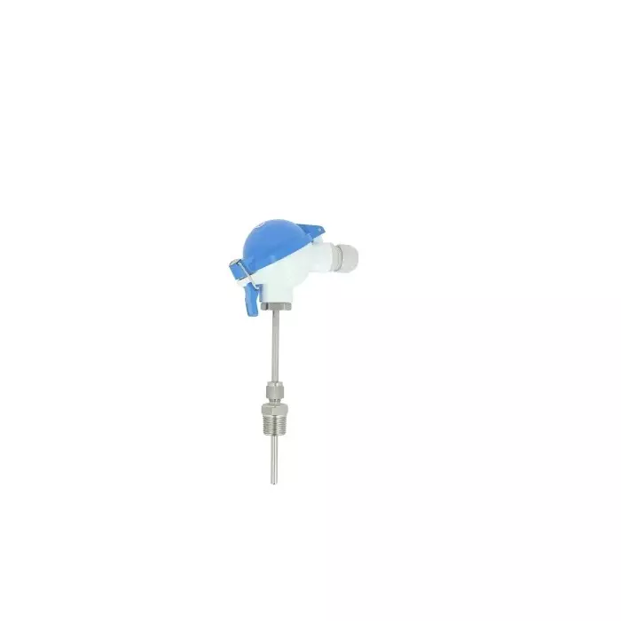 GEORGIN PT100 Temperature Probe, 6mm Dia, 250mm Long, NPT 1/2, +400°C Max, 4-20 mA 0â€¦200°C, S1KFNA03ABB2602500AE