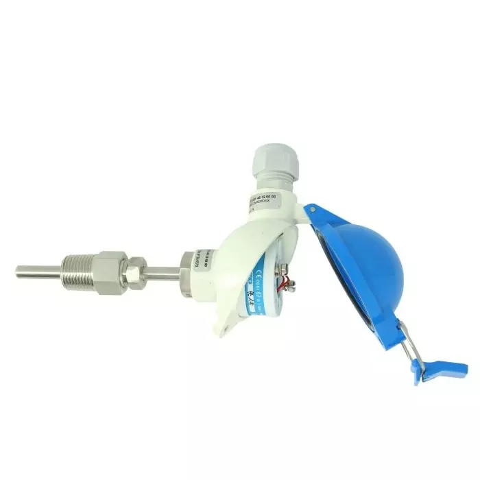 GEORGIN PT100 Temperature Probe, 6mm Dia, 250mm Long, NPT 1/2, +400°C Max, 4-20 mA 0â€¦200°C, S1KFNA03ABB2602500AE