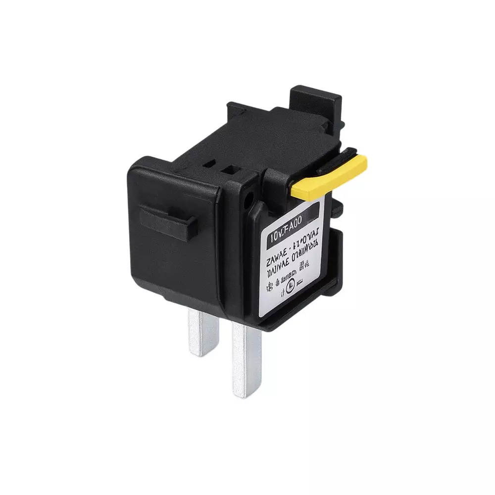 Anchor UNO Combination Switch 250 AF Frame Rating Left Side - AUX+ALR-L Black, 98594