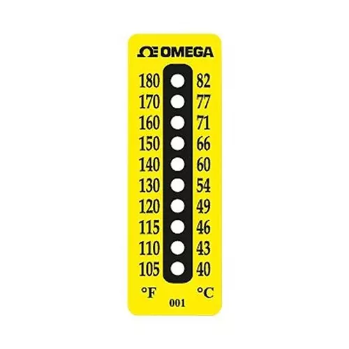 Omega Label, Non-Reverse Strip, 10Pt, 193Deg C, TL-10-290-30 (Pack of 30)