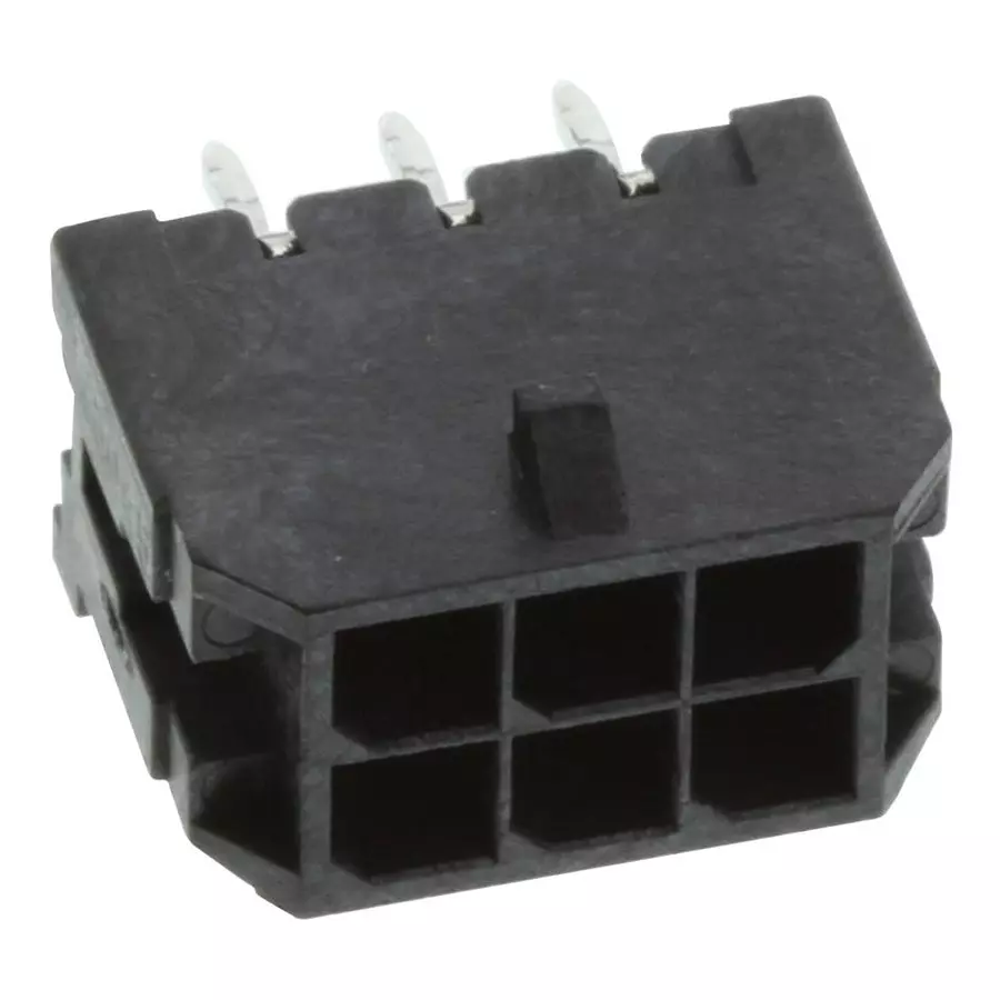 MOLEX Pin Headers CONN, HDR, 6POS, 2ROW, 3MM 43045-0612 (Pack of 5)