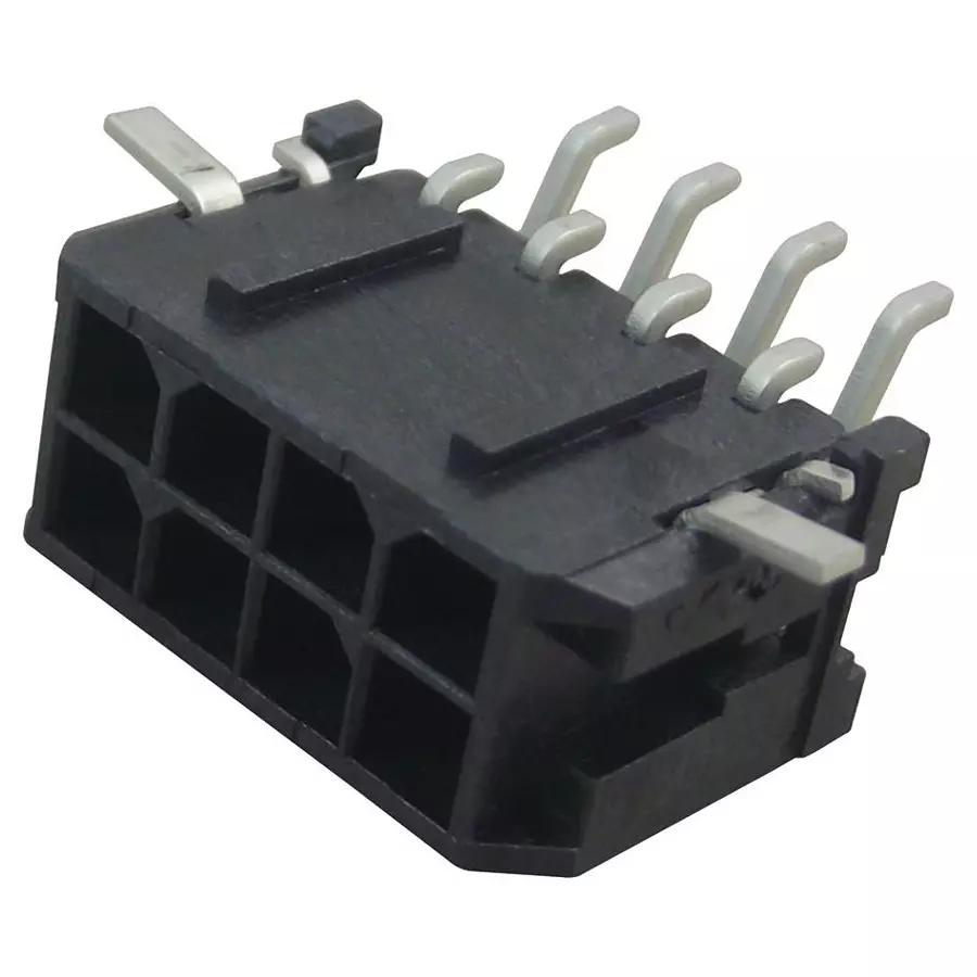 MOLEX Pin Headers CONNECTOR, HEADER, 8POS, 2ROW, 3MM 43045-0810