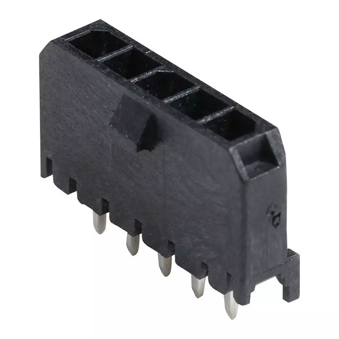 MOLEX Pin Headers WTB CONNECTOR, HEADER, 5POS, 1ROW, 3MM 43650-0528 (Pack of 5)