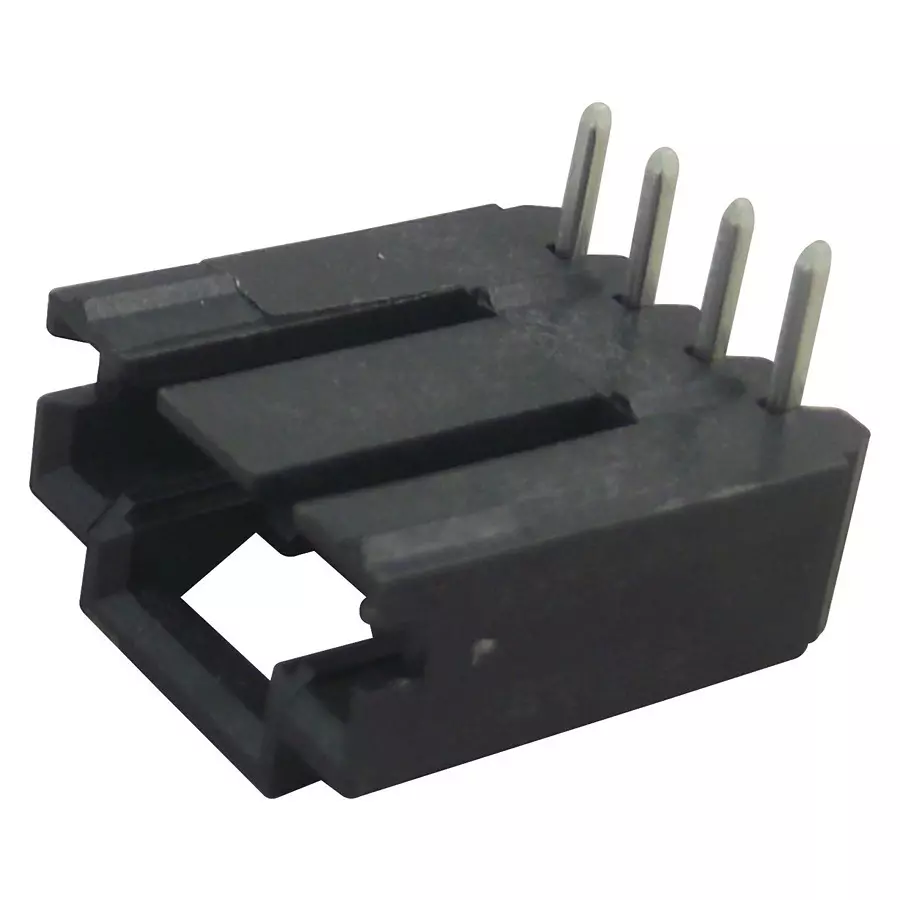 AMP - TE CONNECTIVITY CONNECTOR, HEADER, 4POS, 1ROW, 2.54MM, 5-103634-3