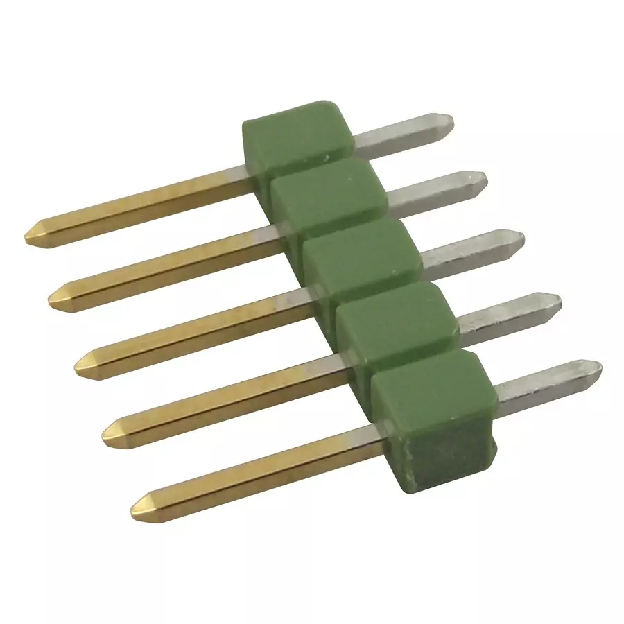 AMP - TE CONNECTIVITY CONNECTOR, HEADER, 5POS, 1ROW, 2.54MM, 826629-5 (Pack 10)