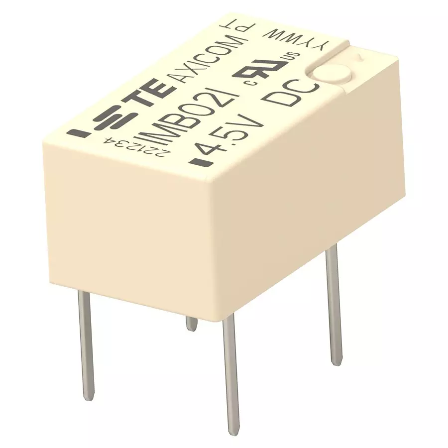 AMP - TE CONNECTIVITY SIGNAL RELAY, SPST-NO, 4.5VDC, 2A, TH, 2-1462041-3