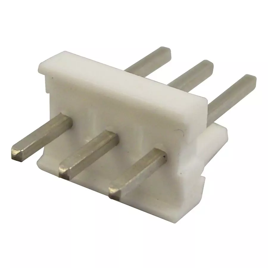 AMP - TE CONNECTIVITY HEADER, VERTICAL, 0.1", 3WAY, 640454-3 (Pack 100)