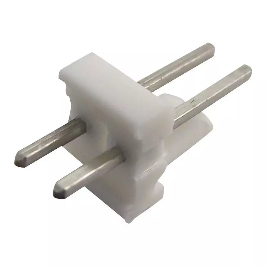 AMP - TE CONNECTIVITY HEADER, VERTICAL, 0.1", 2WAY, 640456-2 (Pack 100)