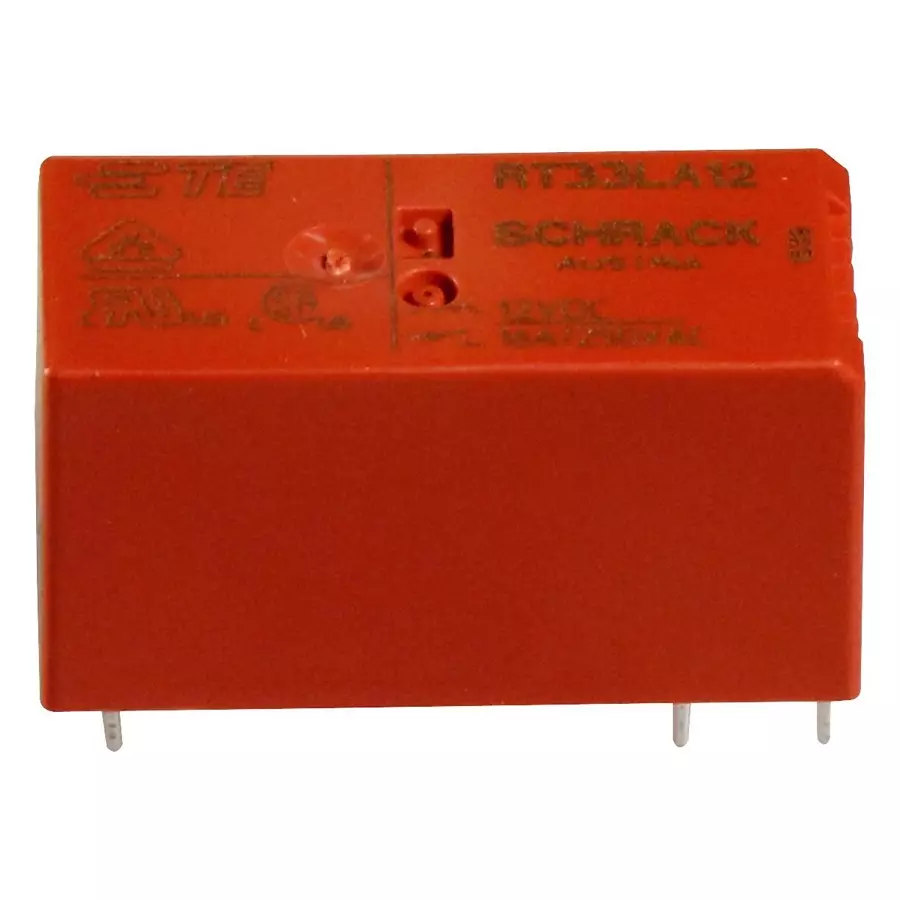 SCHRACK - TE CONNECTIVITY RELAY, SPST-NO, 250VAC, 16A, RT33LA12..