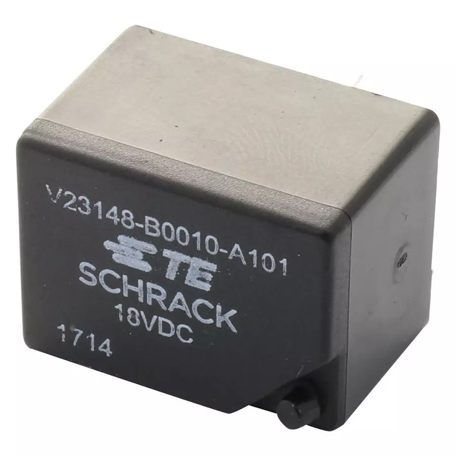 SCHRACK - TE CONNECTIVITY POWER RELAY, DPDT, 7A, 250VAC, TH, 1-1393204-4