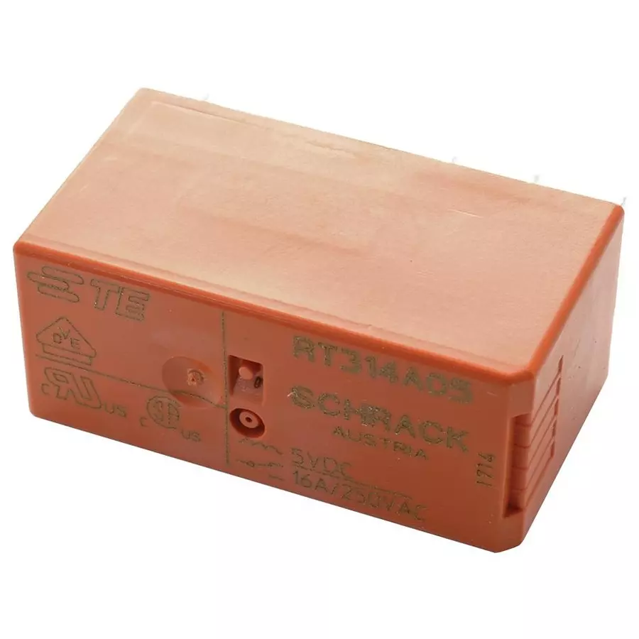 SCHRACK - TE CONNECTIVITY POWER RELAY, DPDT, 8A, 250VAC, TH, 4-1393243-3