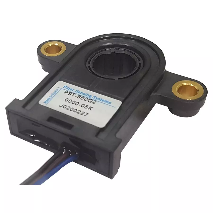 AMPHENOL PIHER SENSORS AND CONTROLS MAGNETIC ROTARY SENSOR, ANALOG/PWM, 5.5V, PST360G2-1S-C0000-ERA360-05K