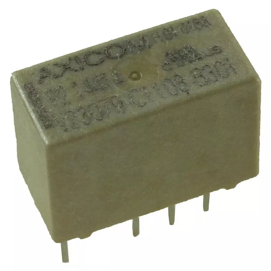 AXICOM - TE CONNECTIVITY RELAY, SIGNAL, DPDT, 250VAC, 220VDC, 2A, V23079C1108B301.