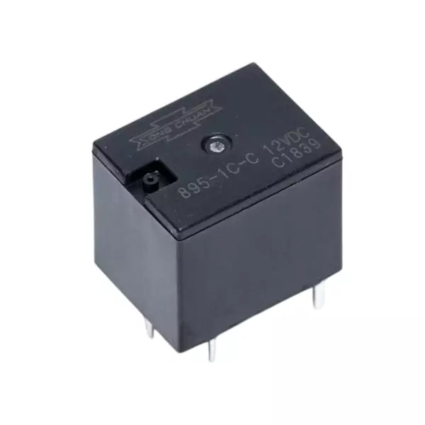 Song Chuan Automotive Relay 1 Form A (SPST-NO), 895-1A-S-12VDC
