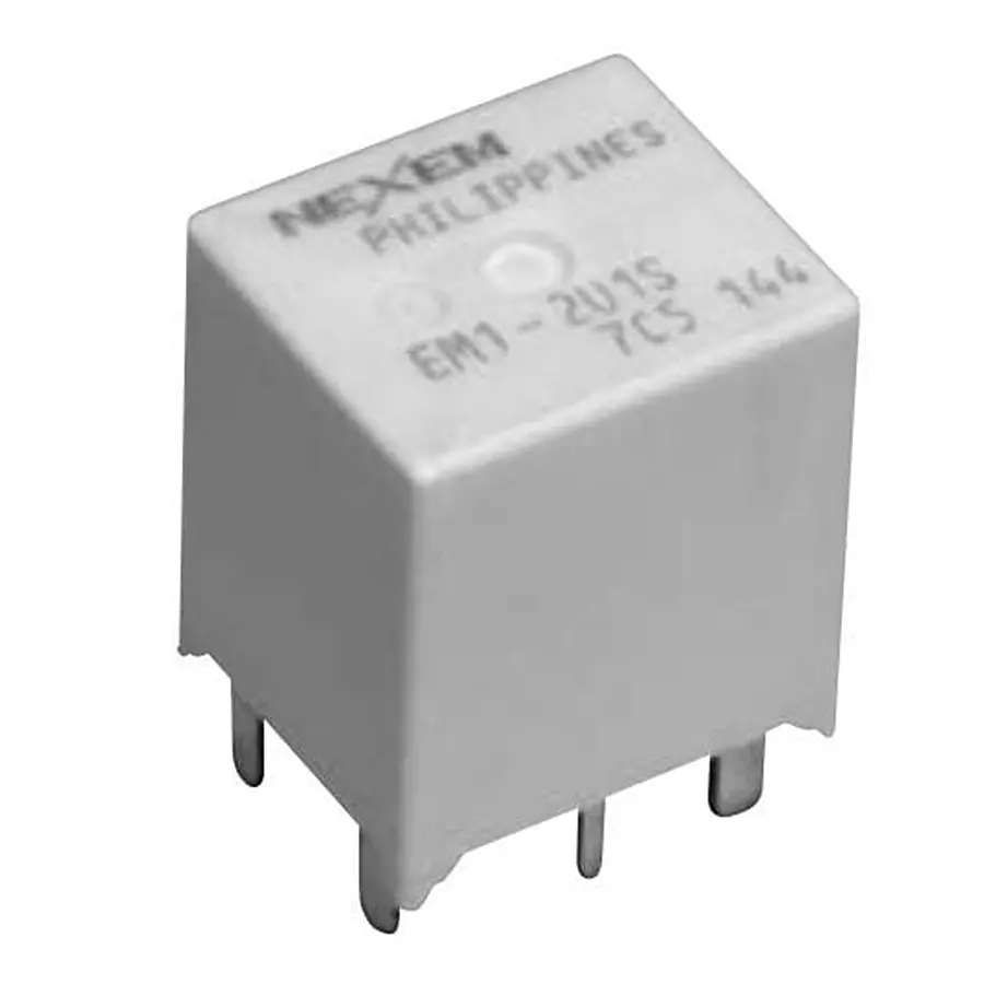 Kemet EM1 Series Automotive Relay 12 V DC 1 Form U (SPST) 54 Amp PCB Mount, EM1-2U1S