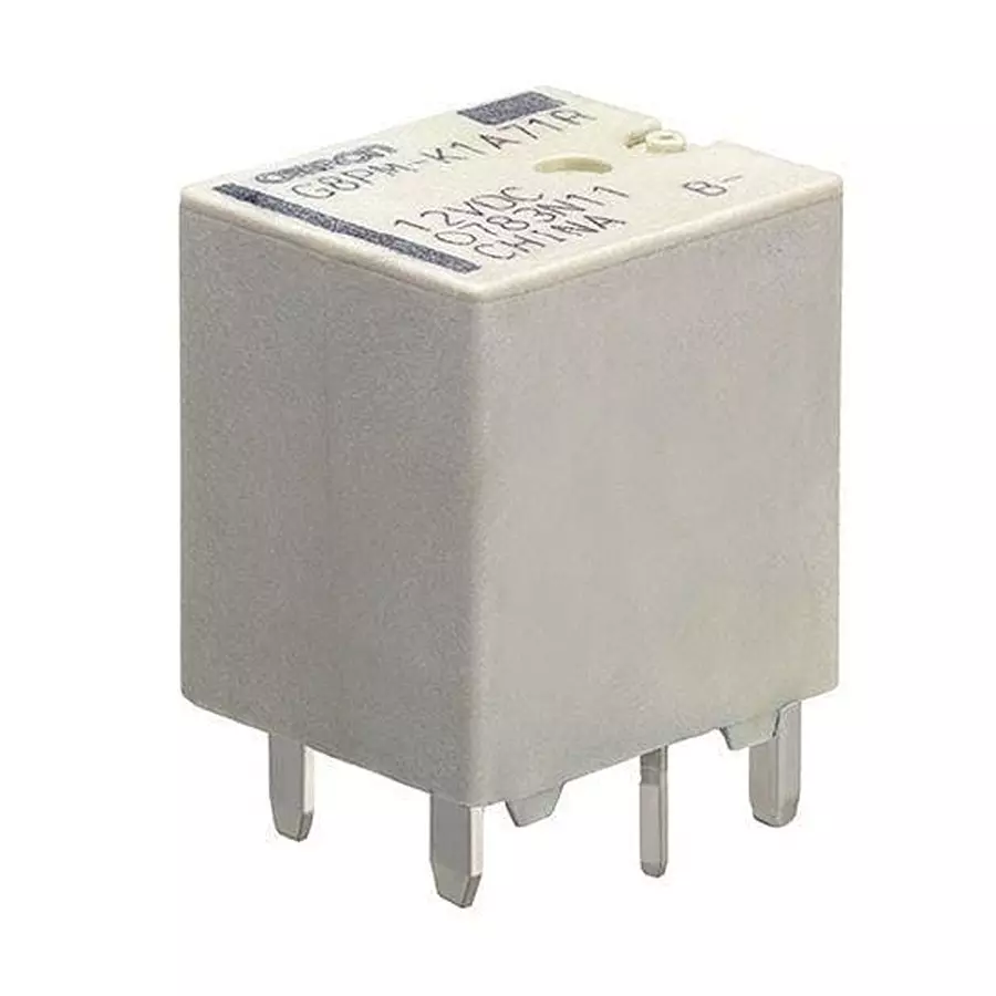 OMRON ELECTRONIC COMPONENTS G8PM-K Series Automotive Relay 12 V DC SPST 210 mA Through Hole, G8PM-K1A7R DC12