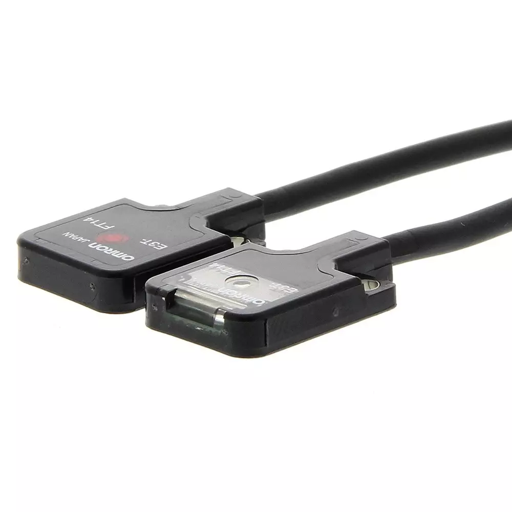 OMRON INDUSTRIAL AUTOMATION Optical Slot Sensor, 500 mm, Pnp Do, 24V, E3T-Ft14