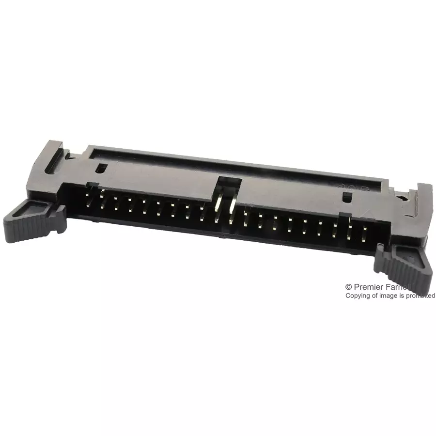 MULTICOMP PRO Pin Headers CONNECTOR, HEADER, 40POS, 2ROW, 2.5MM, MC-254-40-SL-ST-DIP