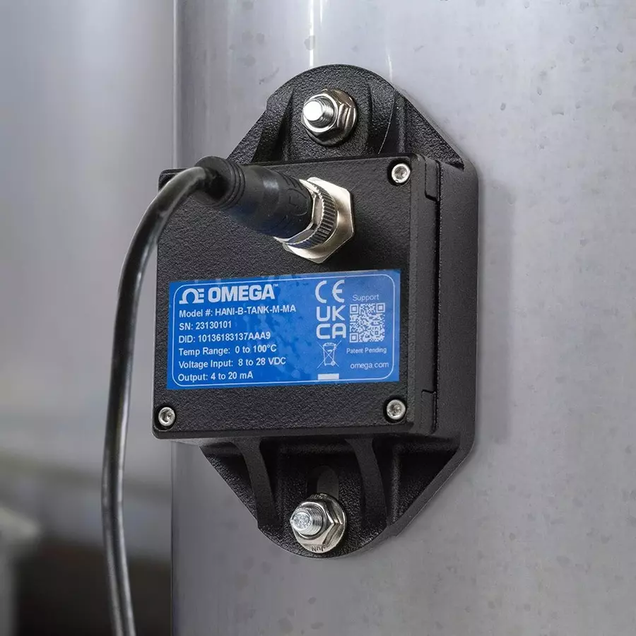 Omega Clamp Sensor, 0-100Deg C, 4-20Ma, HANI-B-TANK-M-MA