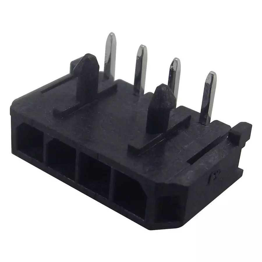 MOLEX Pin Headers CONNECTOR, HEADER, 4POS, 1ROW, 3MM 43650-0400 (Pack of 5)