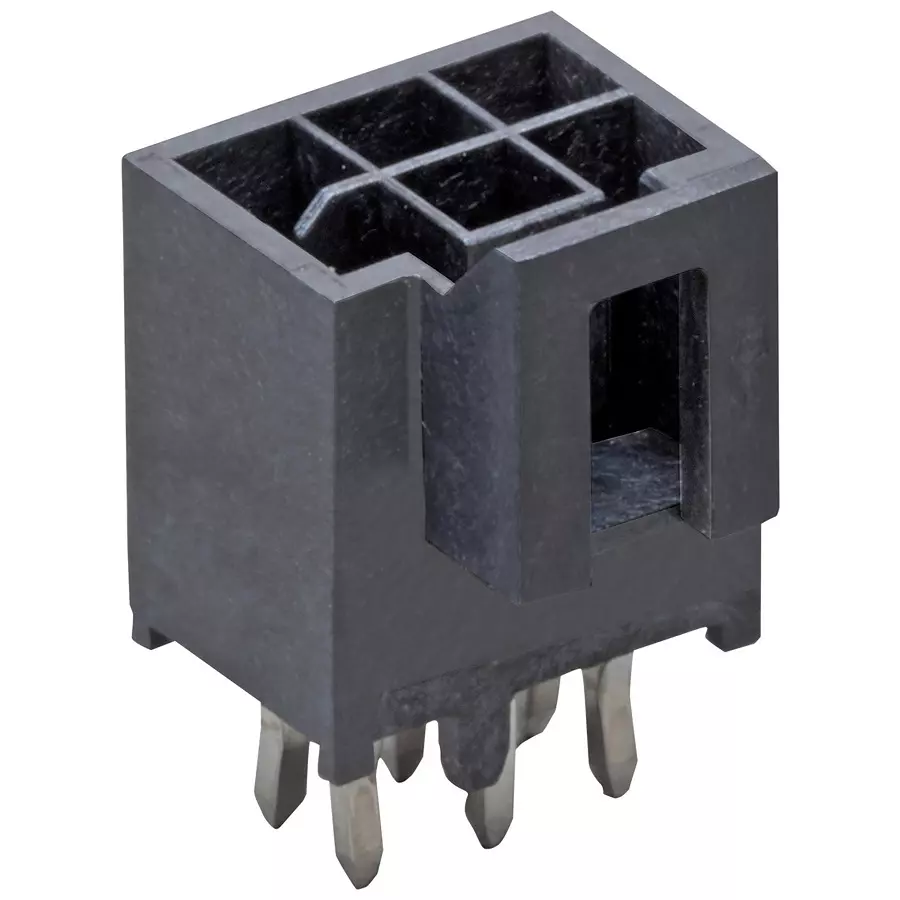 MOLEX Pin Headers CONNECTOR, HEADER, 6POS, 2ROW, 2.5MM 105310-1106 (Pack of 5)