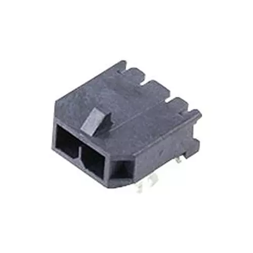 MOLEX Pin Headers CONN, HEADER, R/A, 2POS, 1ROW, 3MM 218989-0210