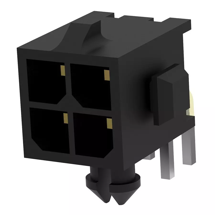 AMP - TE CONNECTIVITY CONNECTOR, HEADER, 4POS, 3MM, PCB, 3-794620-4