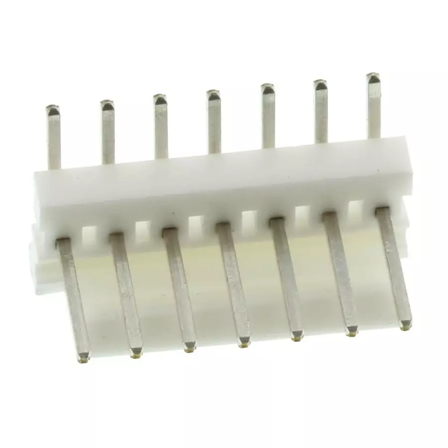 AMP - TE CONNECTIVITY HEADER, RIGHT ANGLE, 0.1", 7WAY, 640457-7 (Pack 10)