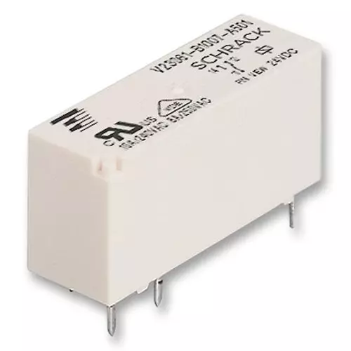 SCHRACK - TE CONNECTIVITY POWER RELAY, SPST-NO, 8A, 250VAC, TH, V23061A1002A502